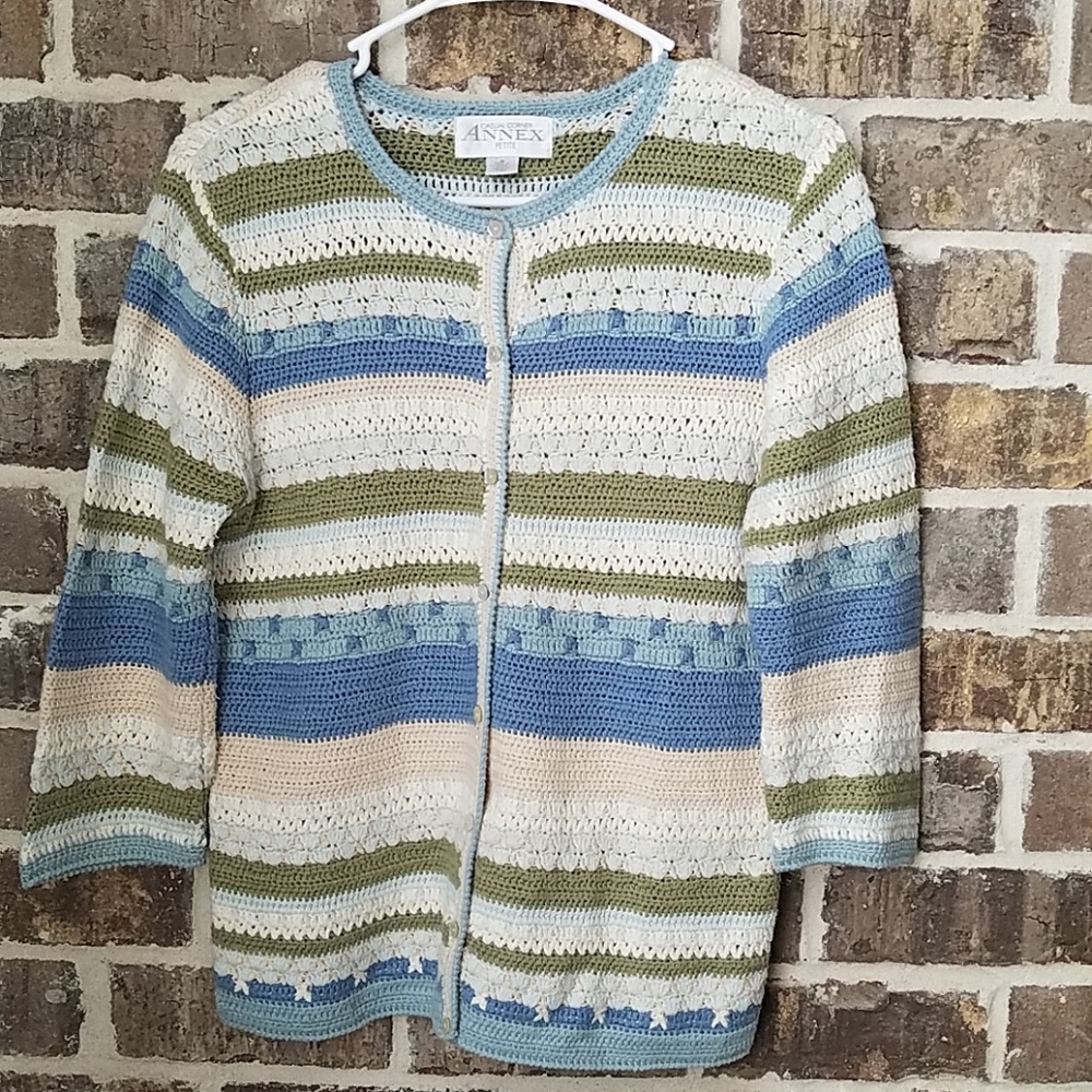 🎪❤Casual Corner ANNEX Petite Knited Sweater
